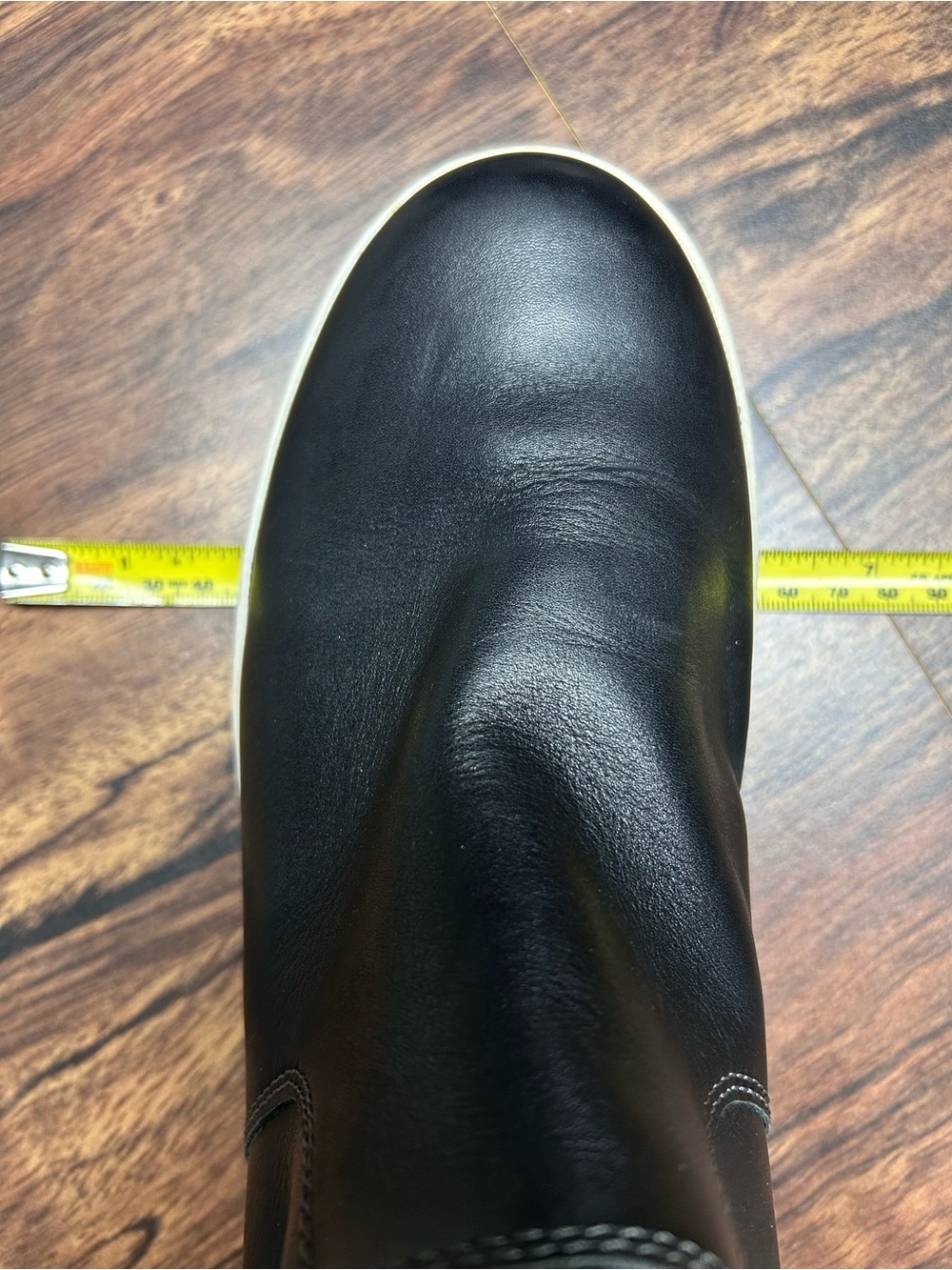 Taos Black Leather Slip-On Shoes Unity US 8.5 Womens Casual Comfort Sneakers - Picture 10 of 10